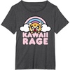 image:imageKawaii Rage TShirtDark Heather Grey
