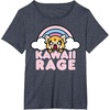 image:imageKawaii Rage TShirtHeather Blue