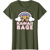 image:imageKawaii Rage TShirtOlive Green