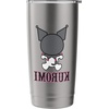 image:imageKuromi Front amp Back Stainless Steel Insulated TumblerBrushed Steel