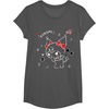 image:imageKuromi Mischievous Tee Shirt TShirtAsphalt Grey