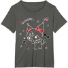 image:imageKuromi Mischievous Tee Shirt TShirtAsphalt Grey