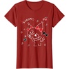 image:imageKuromi Mischievous Tee Shirt TShirtCranberry Red