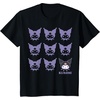 image:imageKuromi Real TShirt  Unisex Kids Adult  Black  Short Sleeve  Cotton 100  SmallBlack
