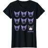 image:imageKuromi Real TShirt  Unisex Kids Adult  Black  Short Sleeve  Cotton 100  SmallBlack
