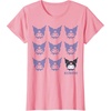 image:imageKuromi Real TShirt  Unisex Kids Adult  Black  Short Sleeve  Cotton 100  SmallPink