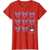 image:imageKuromi Real TShirt  Unisex Kids Adult  Black  Short Sleeve  Cotton 100  SmallRed