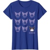 image:imageKuromi Real TShirt  Unisex Kids Adult  Black  Short Sleeve  Cotton 100  SmallRoyal Blue
