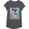 image:imageKuromi Strawberry Picking Strawberries Farm sleevetype TShirtAsphalt Grey
