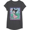 image:imageKuromi Strawberry Picking Strawberries Farm sleevetype TShirtDark Heather Grey