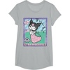 image:imageKuromi Strawberry Picking Strawberries Farm sleevetype TShirtHeather Grey