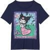 image:imageKuromi Strawberry Picking Strawberries Farm sleevetype TShirtNavy Blue