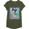 image:imageKuromi Strawberry Picking Strawberries Farm sleevetype TShirtOlive Green