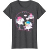 image:imageLittle Twin Stars Cloud Dreamland Tee Shirt TShirtDark Heather Grey