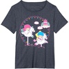 image:imageLittle Twin Stars Cloud Dreamland Tee Shirt TShirtHeather Blue