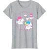 image:imageLittle Twin Stars Cloud Dreamland Tee Shirt TShirtHeather Grey