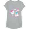 image:imageLittle Twin Stars Cloud Dreamland Tee Shirt TShirtHeather Grey