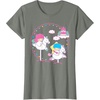 image:imageLittle Twin Stars Cloud Dreamland Tee Shirt TShirtOlive Heather