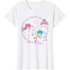 image:imageLittle Twin Stars Cloud Dreamland Tee Shirt TShirtWhite