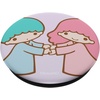 image:imageLittle Twin Stars Kiki and Lala Holding Hands PopSockets Stand for Smartphones and Tablets PopSockets Adhesive PopGripAdhesive PopGrip