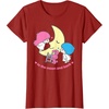image:imageLittle Twin Stars Love You to The Moon and Back Tee Shirt TShirtCranberry Red