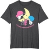 image:imageLittle Twin Stars Love You to The Moon and Back Tee Shirt TShirtDark Heather Grey