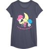 image:imageLittle Twin Stars Love You to The Moon and Back Tee Shirt TShirtHeather Blue