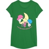 image:imageLittle Twin Stars Love You to The Moon and Back Tee Shirt TShirtKelly Green