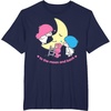 image:imageLittle Twin Stars Love You to The Moon and Back Tee Shirt TShirtNavy Blue