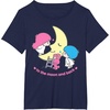 image:imageLittle Twin Stars Love You to The Moon and Back Tee Shirt TShirtNavy Blue