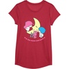 image:imageLittle Twin Stars Love You to The Moon and Back Tee Shirt TShirtRed Heather