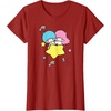 image:imageLittle Twin Stars Shooting Star Tee TShirtCranberry Red