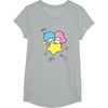 image:imageLittle Twin Stars Shooting Star Tee TShirtHeather Grey