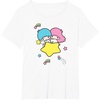 image:imageLittle Twin Stars Shooting Star Tee TShirtWhite