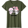 image:imageMy Melody Besties TShirtOlive Green