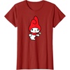 image:imageMy Melody Flower Tee TShirtCranberry Red