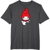 image:imageMy Melody Flower Tee TShirtDark Heather Grey