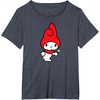 image:imageMy Melody Flower Tee TShirtHeather Blue