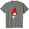 image:imageMy Melody Flower Tee TShirtOlive Heather