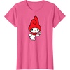 image:imageMy Melody Flower Tee TShirtPink Heather