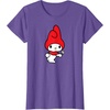 image:imageMy Melody Flower Tee TShirtPurple Heather
