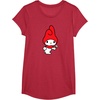 image:imageMy Melody Flower Tee TShirtRed Heather