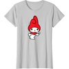image:imageMy Melody Flower Tee TShirtSilver Grey