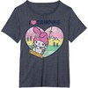 image:imageMy Melody I Love Camping TShirtHeather Blue