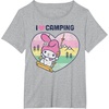 image:imageMy Melody I Love Camping TShirtHeather Grey