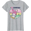 image:imageMy Melody I Love Camping TShirtHeather Grey