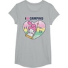 image:imageMy Melody I Love Camping TShirtHeather Grey