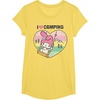 image:imageMy Melody I Love Camping TShirtLemon Yellow