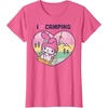 image:imageMy Melody I Love Camping TShirtPink Heather