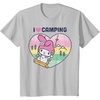 image:imageMy Melody I Love Camping TShirtSilver Grey